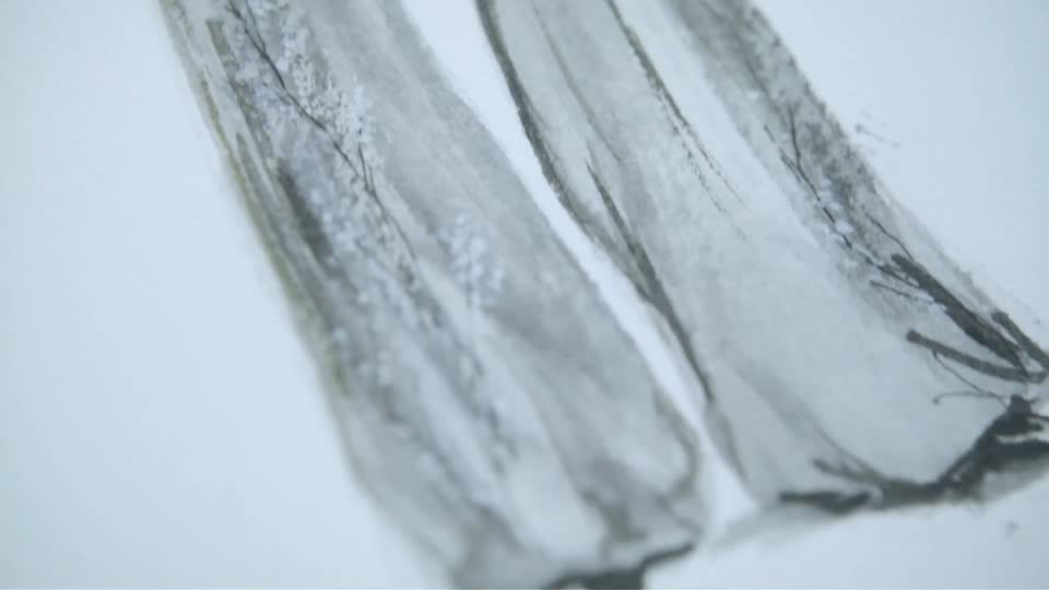 Frame from the Sketch to Sample reel